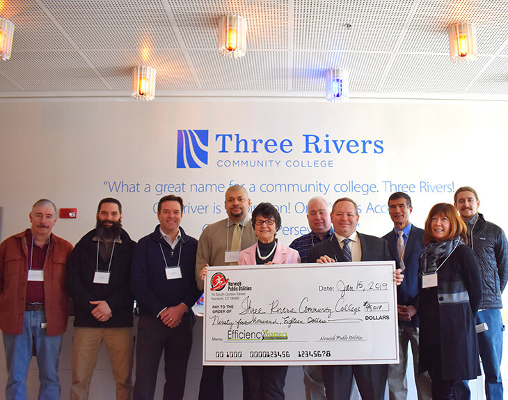 Three Rivers received $95,018 rebate check.